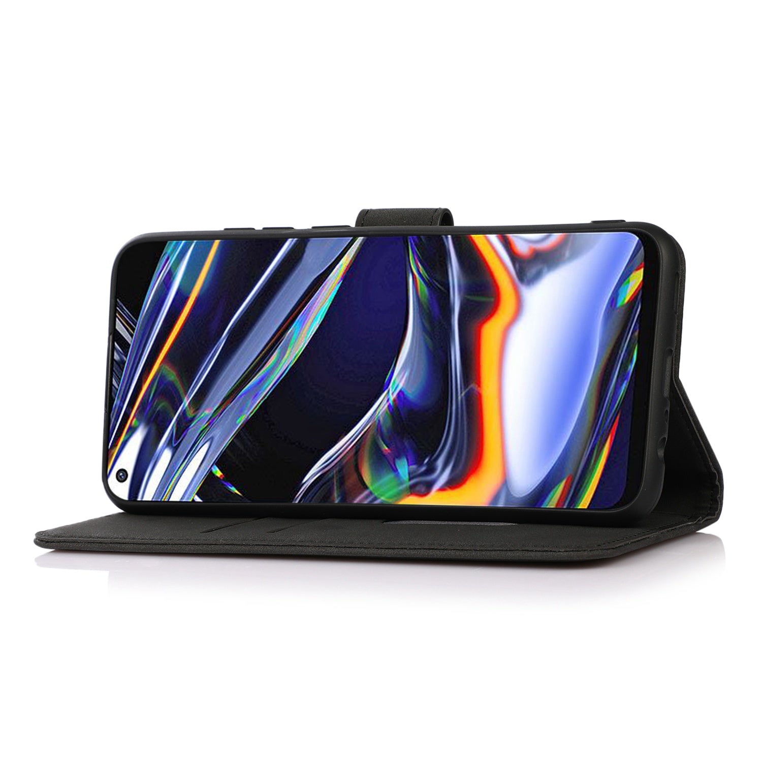 KHAZNEH For Samsung Galaxy Xcover7 Wallet Case Stand Leather Phone Cover - Black KHAZNEH For Samsung Galaxy Xcover7 Wallet Case Stand Leather Phone Cover - Black